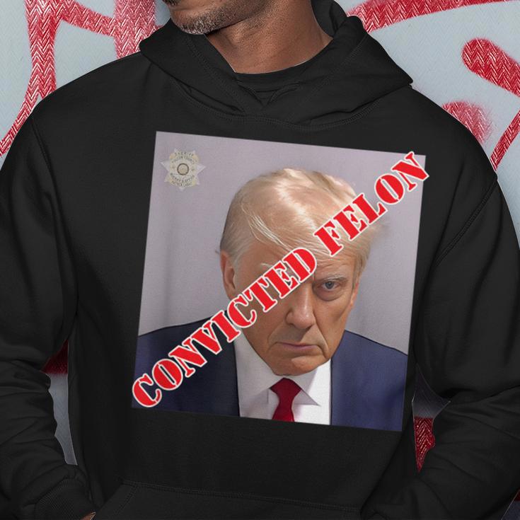 Trump 2024 Convicted Felon Stamped Guilty Hoodie Unique Gifts