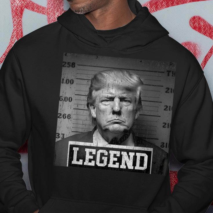 Trump 2024 Hot President Legend Trump Arrested Hoodie Funny Gifts