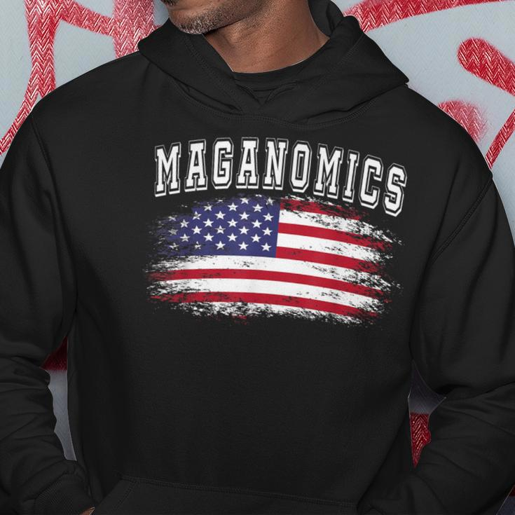 Trump 2024 Maganomics President Legend Hoodie Funny Gifts