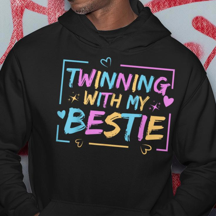 Twin Matching Twins Day Friend Twinning With My Bestie Twin Hoodie Personalized Gifts
