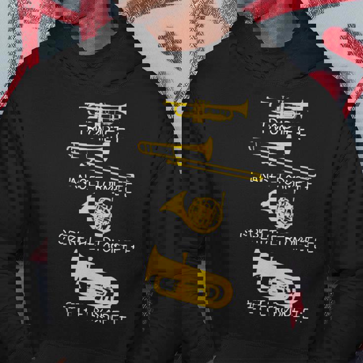 Types Of Trumpets Trumpet Trumpet Hoodie Lustige Geschenke