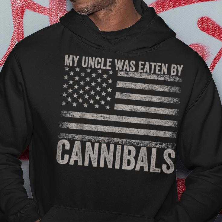My Uncle Was Eaten By Cannibals Usa Flag 4Th Of July Hoodie Unique Gifts