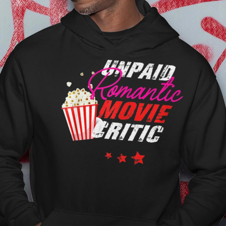 Unpaid Romantic Movie Critic Movies And Series Fans Hoodie Unique Gifts
