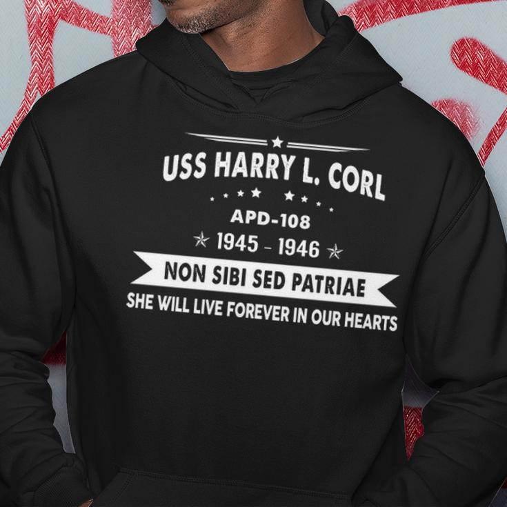 Uss Harry L Corl Apd Hoodie Unique Gifts