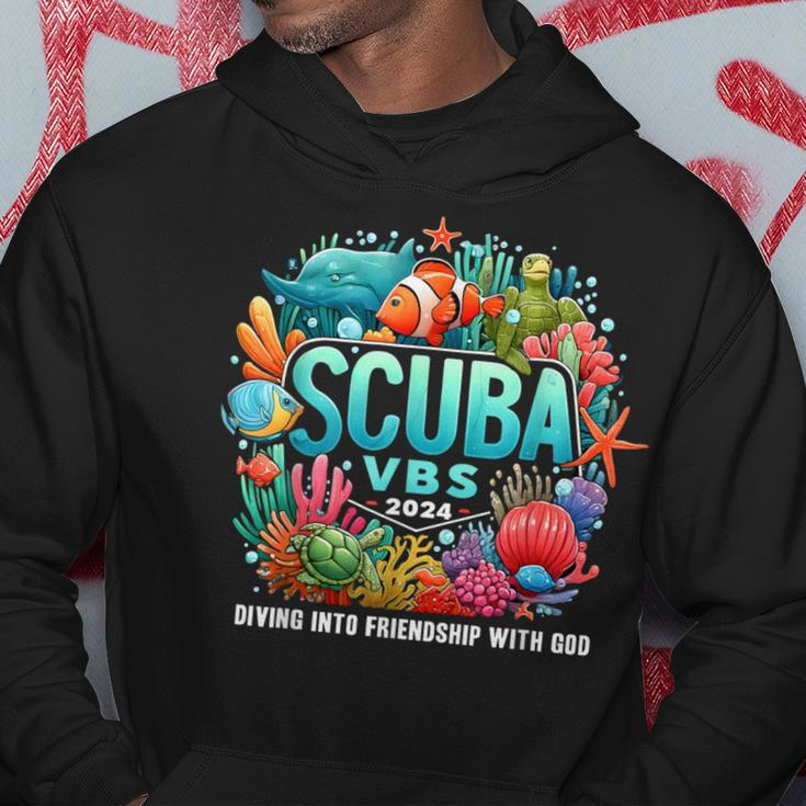 Vacation Bible School Scuba Vbs 2024 Diving Into Friendship Hoodie Unique Gifts