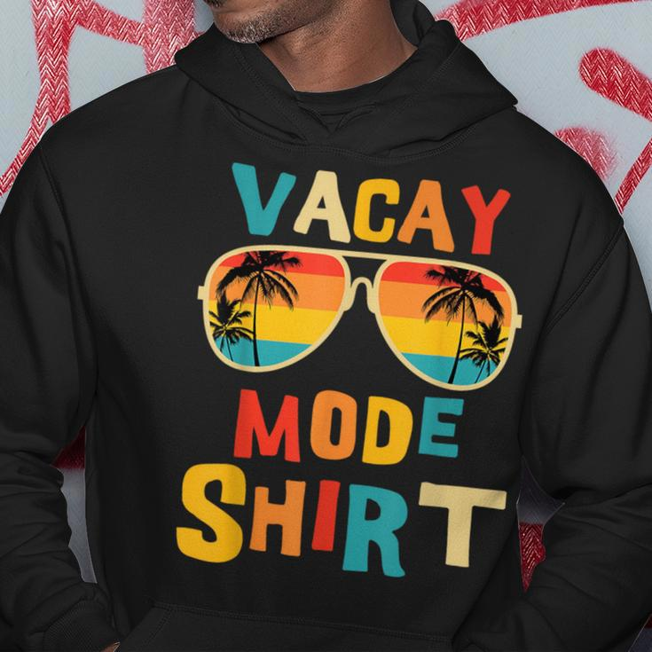 Vacay Mode Beach Vacation Summer Cruise Getaway Holiday Hoodie Unique Gifts