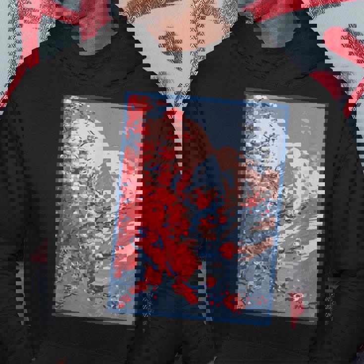 Vaporwave Aesthetic Japanese Cherry Blossom Hoodie Personalized Gifts