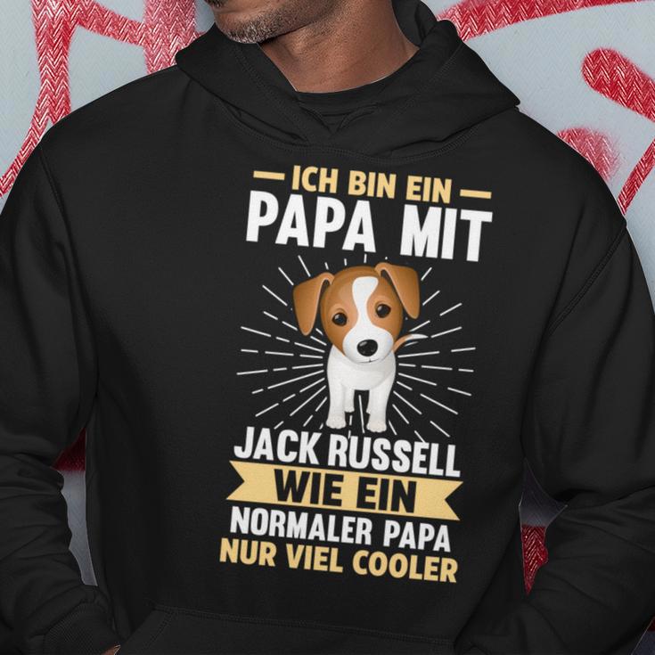 Vater Papaatertag Jack Russell Terrier Papa Kapuzenpullover Lustige Geschenke