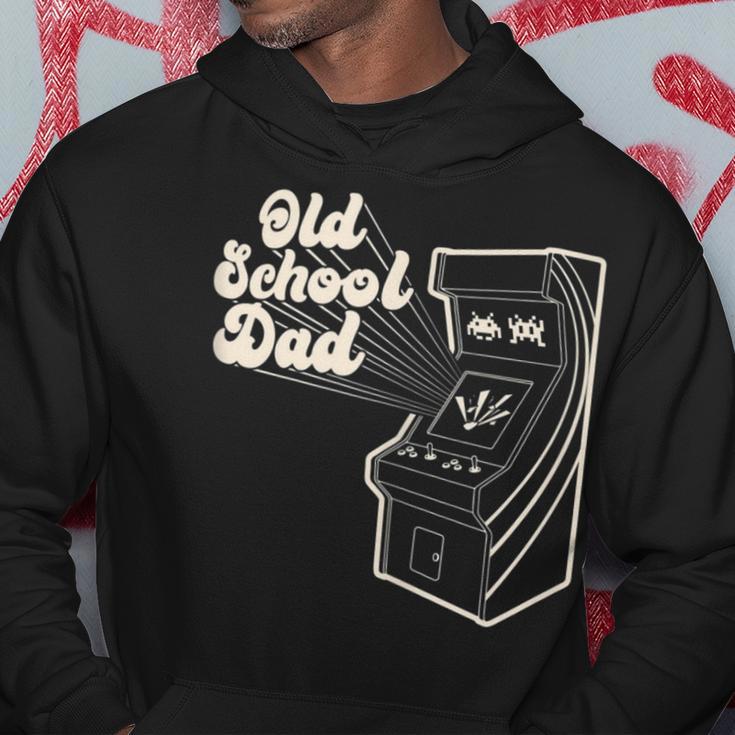 Väter Tag Retro Gamer Alte Schule Papa Geschenk Kapuzenpullover Lustige Geschenke