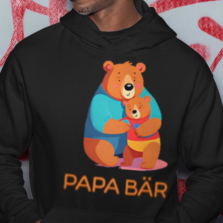 Vatertagater Sohn Tochter Sohn Papa Bär Kapuzenjacke Kapuzenpullover Lustige Geschenke