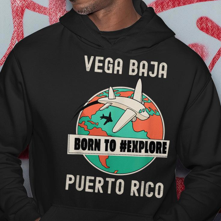 Vega Baja Puerto Rico Born To Explore Travel Lover Hoodie Unique Gifts