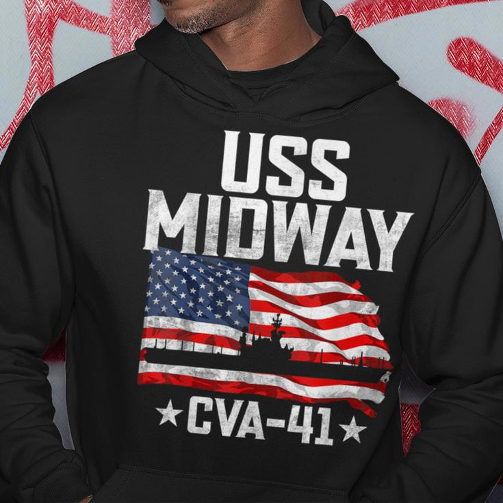 Veterans Day Uss Midway Cva-41 Armed Forces Soldiers Army Hoodie Unique Gifts