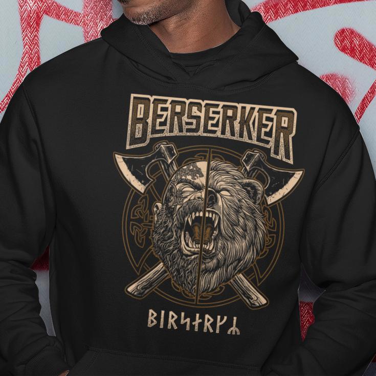 Viking Berserker Norse Pagan Bear Warrior Hoodie Lustige Geschenke