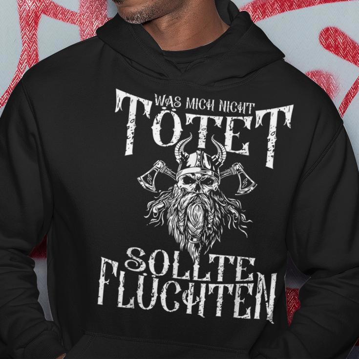 Viking Was Mich Nicht Tötsoll Sollte Fleten Was Mich Nicht Töt S Hoodie Lustige Geschenke