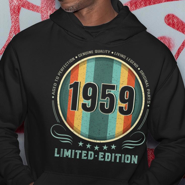 Vintage 1959 Limited Edition Bday 1959 Birthday Hoodie Unique Gifts