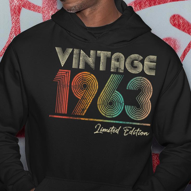 Vintage 1963 61 Year Old 61St Birthday For Women Hoodie Funny Gifts