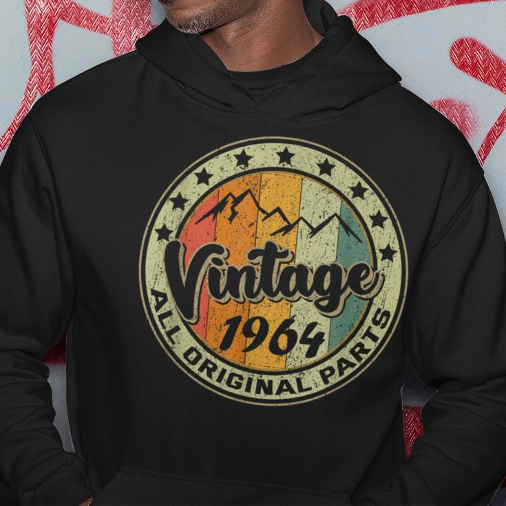 Vintage 1964 Retro 60 Year Old 60Th Birthday Hoodie Unique Gifts