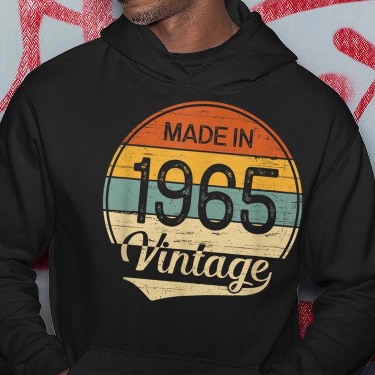 Vintage 1965 58 Year Old Birthday Made In 1965 Hoodie Unique Gifts