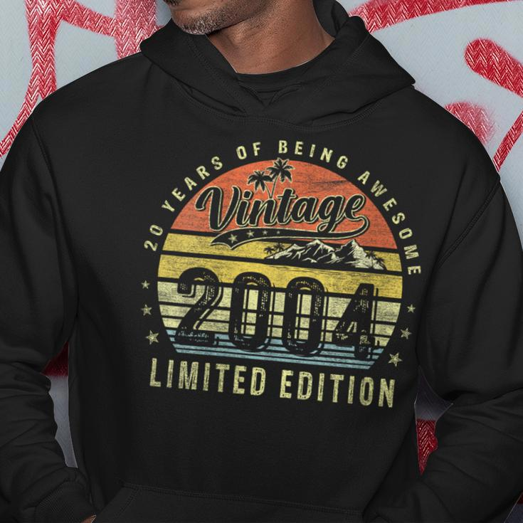 Vintage 2004 Limited Edition 20 Year Old 20Th Birthday Hoodie Unique Gifts