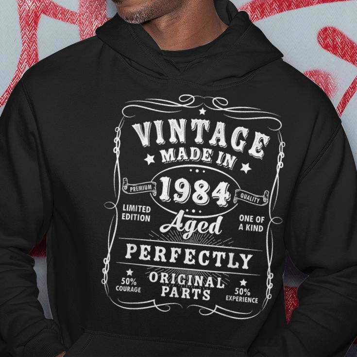 Vintage 40Th Birthday Decorations 1984 40 Birthday Hoodie Funny Gifts