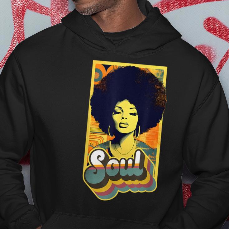 Vintage 70S Funk Afro Soul Hoodie Unique Gifts