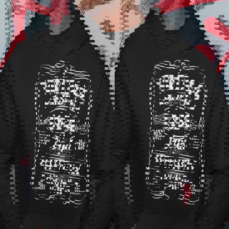 Vintage 70Th Birthday Decorations 1954 70 Birthday Hoodie Unique Gifts