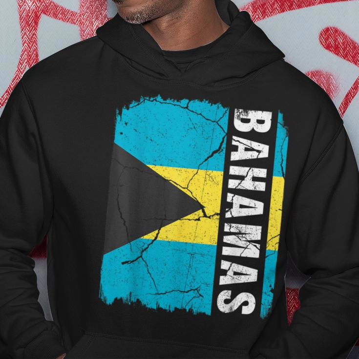 Vintage Bahamian Flag Bahamas Pride Roots Heritage Hoodie Unique Gifts