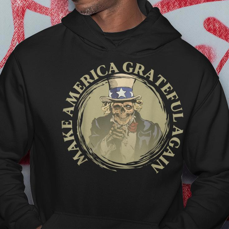 Vintage Uncle Sam Retro Make America Grateful Again Hoodie Unique Gifts