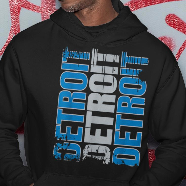 Vintage Detroit Usa City 313 Pride Grunge Detroit Hoodie Personalized Gifts