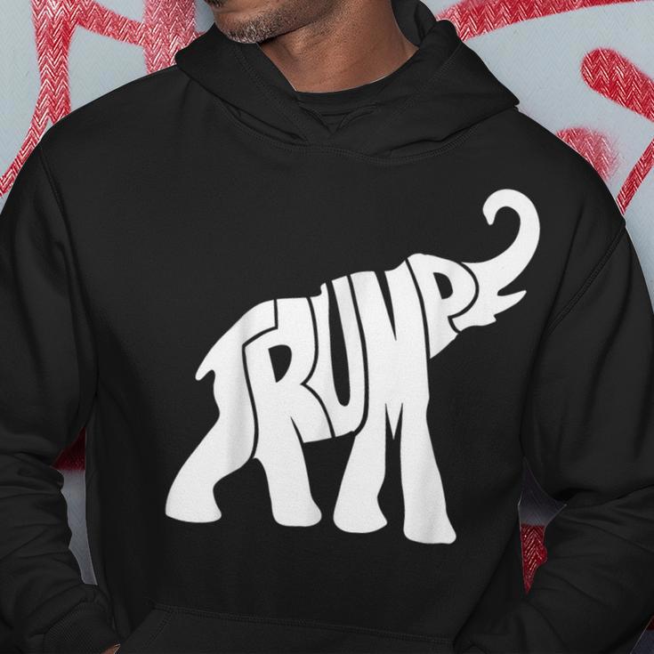 Vintage Donald Trump Vote 2024 Elephant Republican President Hoodie Unique Gifts