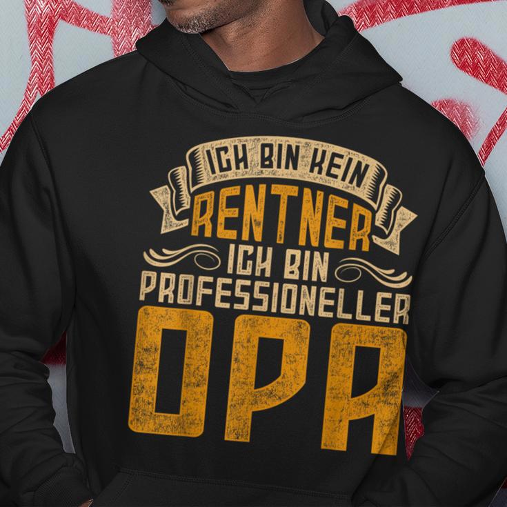 Vintage Ich Bin Kein Rentner Ich Bin Kein Rentner Ich Bin P Hoodie Lustige Geschenke