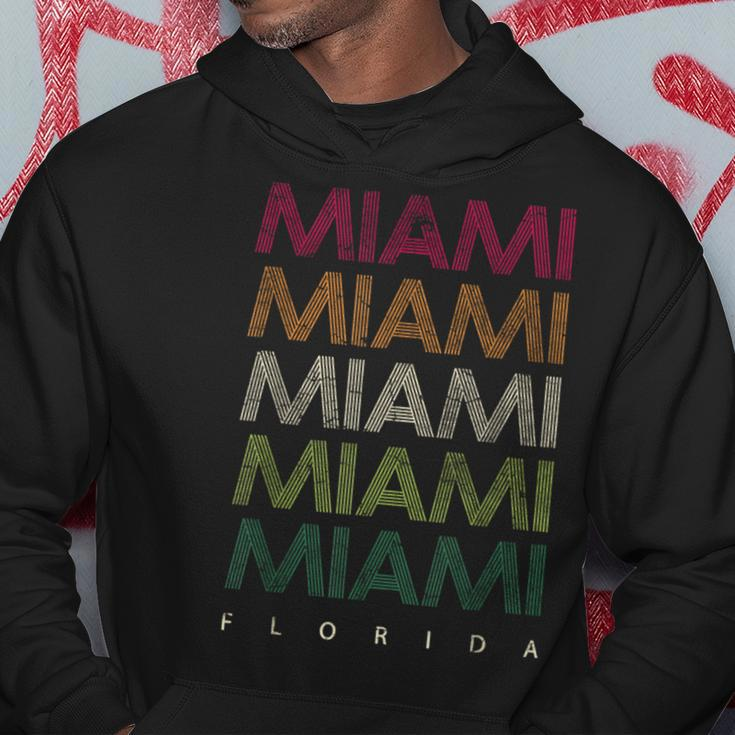 Vintage Miami BeachI Love Miami Florida Miami Hoodie Unique Gifts