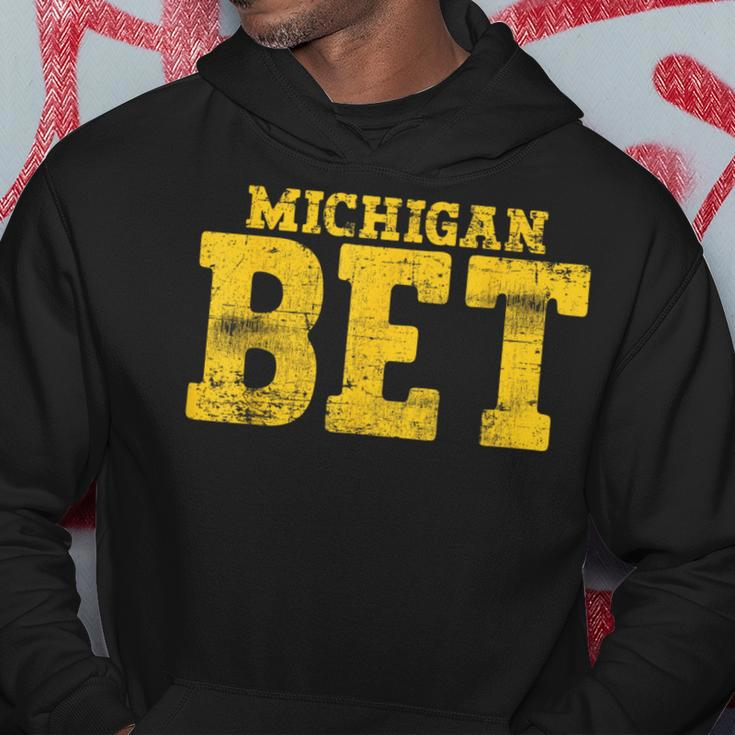 Vintage Michigan Bet Hoodie Personalized Gifts