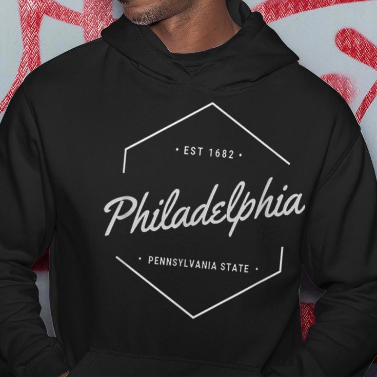 Vintage Philadelphia Pennsylvania State Souvenir Pride Hoodie Unique Gifts