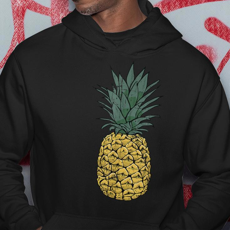 Vintage PineappleCute Fruit Food Clothing Pajama Hoodie Unique Gifts