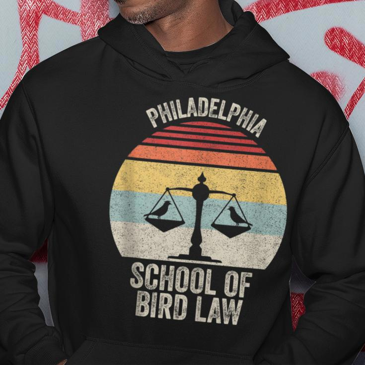 Vintage Retro Philadelphia School Of Bird Law Bird Law Hoodie Unique Gifts