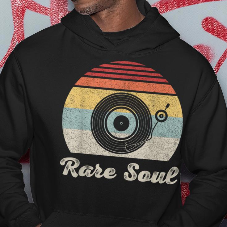 Vintage Retro Rare Soul Dj Turntable Music Old School Hoodie Unique Gifts