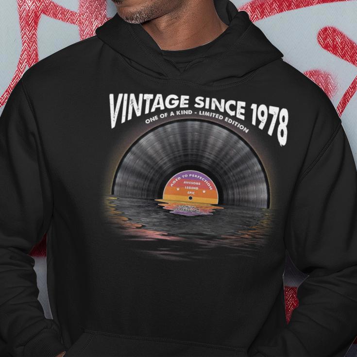 Vintage Seit 1978 Retro-Disco-Musikinyl-Lp-Schallplatte Kapuzenpullover Lustige Geschenke