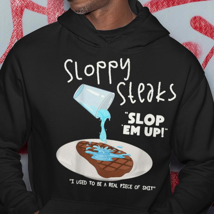 Vintage Sloppy Steaks I Think You Should Leave Hoodie Personalized Gifts