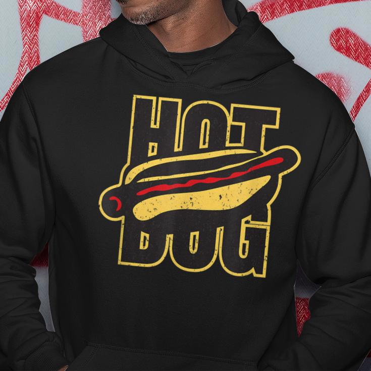 Vintage Style Hot Dog Hoodie Unique Gifts