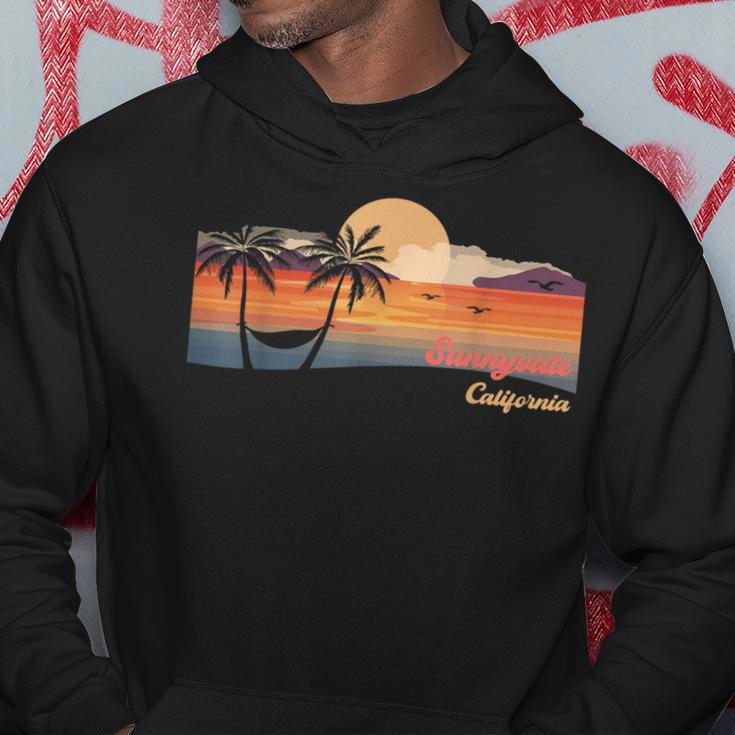 Vintage Sunnyvale California Beach Hoodie Unique Gifts