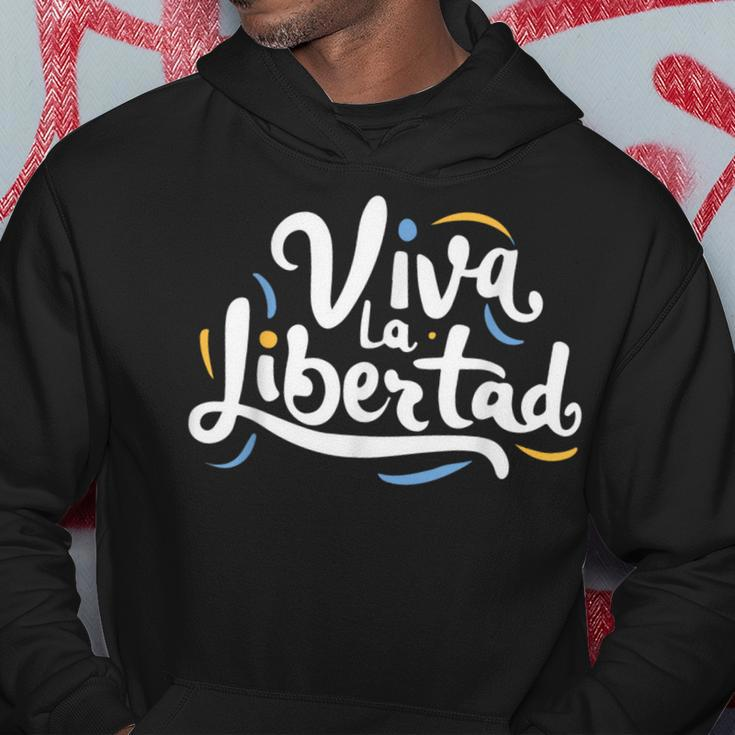 Viva La Libertad Javier Milei Hoodie Lustige Geschenke