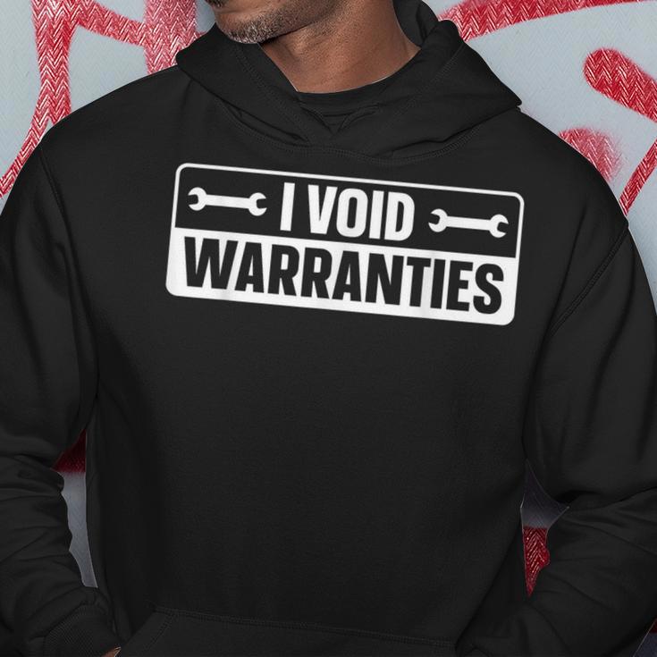 I Void Warranties Car Mechanic Diesel Engine Mechanic Hoodie Unique Gifts