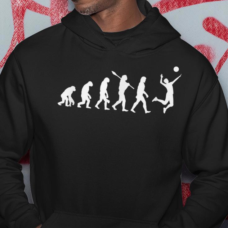 Volleyballer Evolutionolleyball Fan Idea Kapuzenpullover Lustige Geschenke