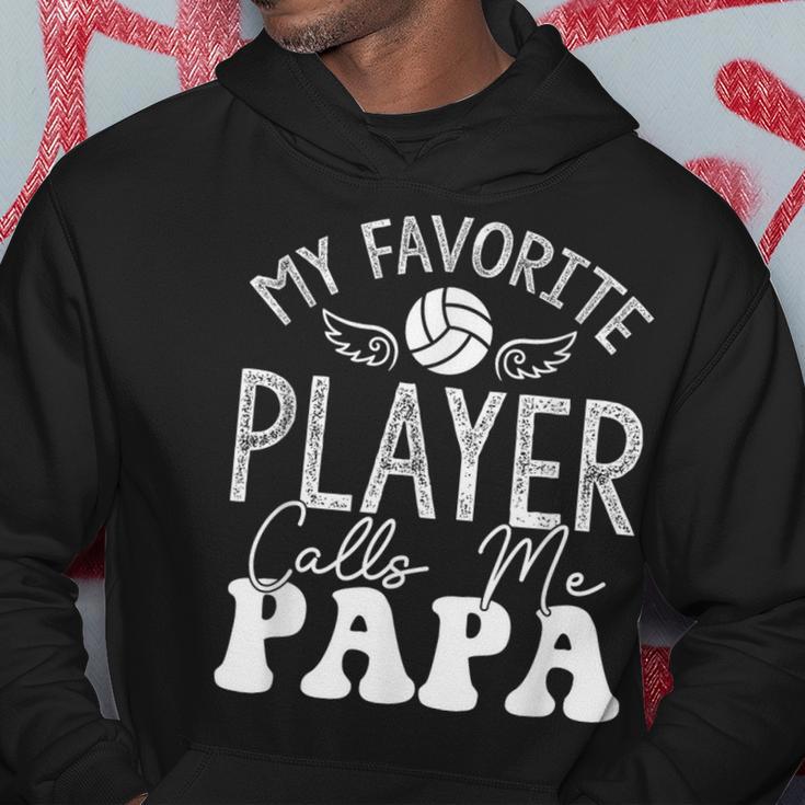 Volleyballspieler Papaolleyballliebhaberolleyball Papa Kapuzenpullover Lustige Geschenke