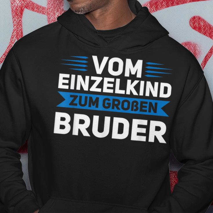 Vom Einzelkind Zum Großen Bruder Großer Bruder Geschwister Hoodie Lustige Geschenke