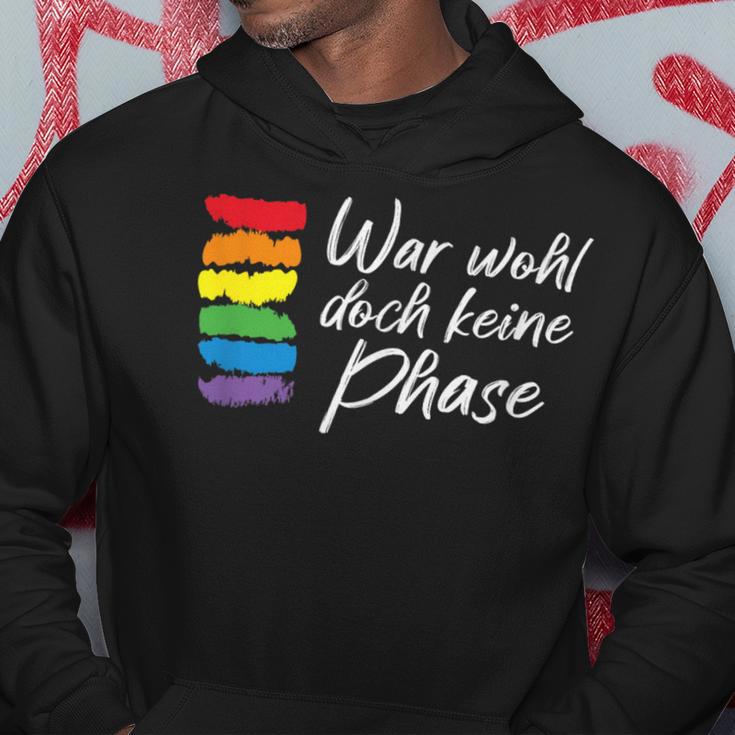 War Wohl Doch Keine Phase Mit Regenbogen Gay Flagge Lgbtq Kapuzenpullover Lustige Geschenke