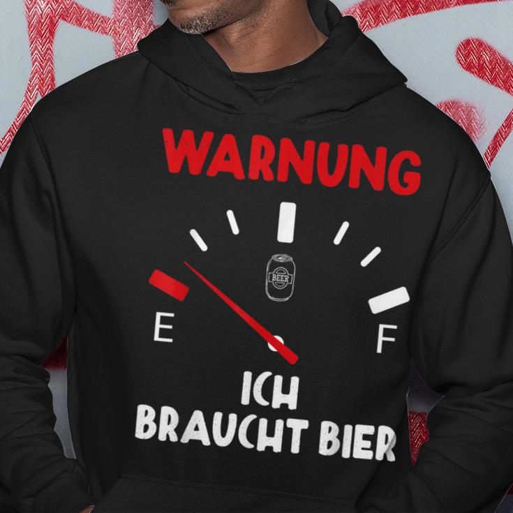 Warnung Ich Brauche Bier Lustige Hoodie Lustige Geschenke