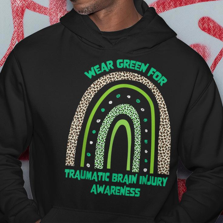 Wear Green For Traumatic Brain Injury Awareness Month Hoodie Personalized Gifts