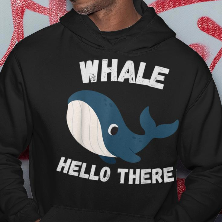 Whale Hello There Whale Colleagues Hello Hoodie Unique Gifts